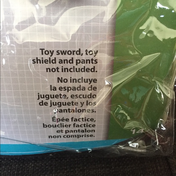 Legend of Zelda Nintendo Costume, X-Large/14-16 - Picture 5 of 6